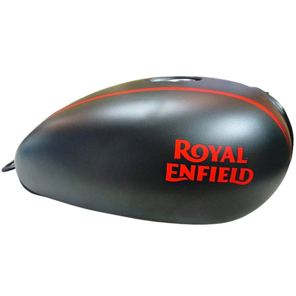 Ensons Petrol Tank for Royal Enfield Bullet 350  BS6 | Matt Black Colour | After Mar 2020 Models