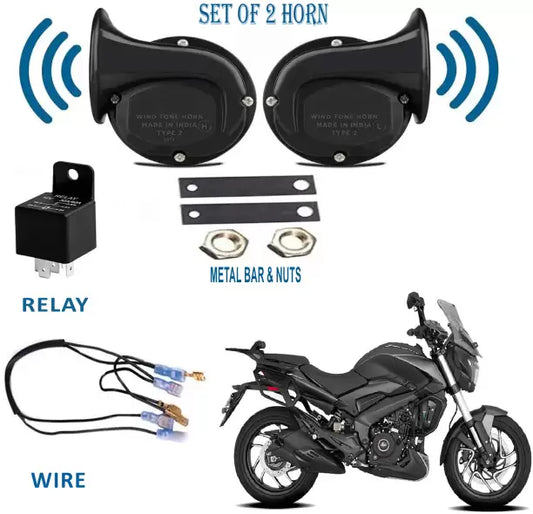 Autoinnovation Horn For Bajaj Universal For Bike