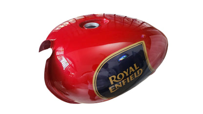 Bullet Petrol Fuel Tank - BS3/BS4 CHERRY RED / WINE RED