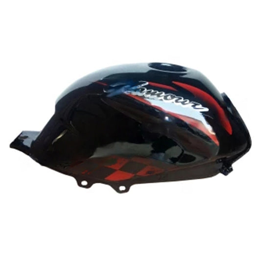 Ensons Petrol tank For Glamour Type 2 ( Black / Red )