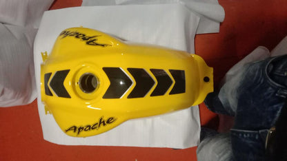 TVS Apache Petrol 160/180  Fuel Tank (Yellow)