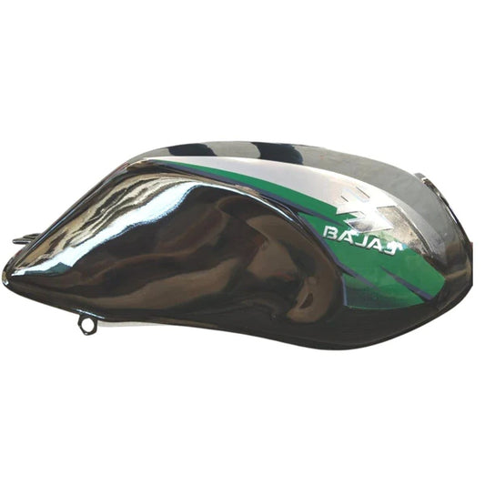 Petrol Tank for Bajaj Caliber 115  (Black/Grren)