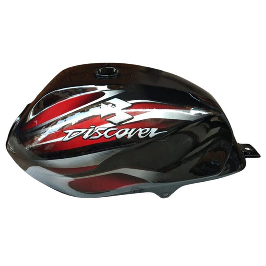 Petrol Tank for Bajaj Discover 100/ 125 Nre Model / 150 (Black/Red)