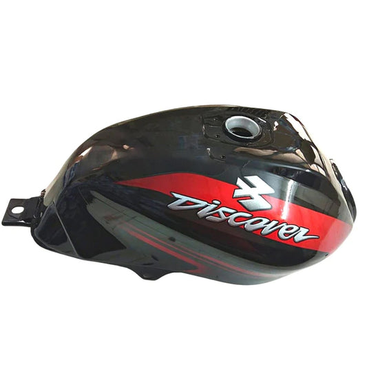 Petrol Tank for Bajaj Discover 125 New Model | 150 New Model | Black & Red