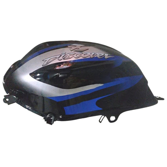 Petrol Tank for Bajaj Discover 125/135 Digital (KANN Type) (Black/Grey)