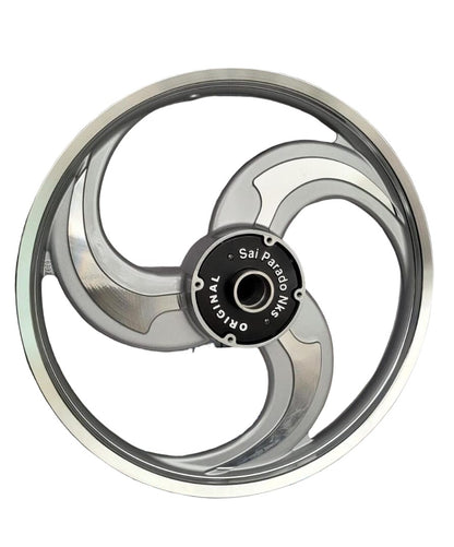 Parado Alloy wheels Classic single disc talwar with cnc inside