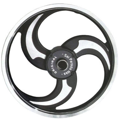 Parado Alloy wheels Classic single disc talwar with cnc inside