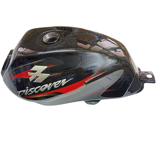 Petrol Tank for Bajaj Discover 135 / 125 Old Model (Black/Red)