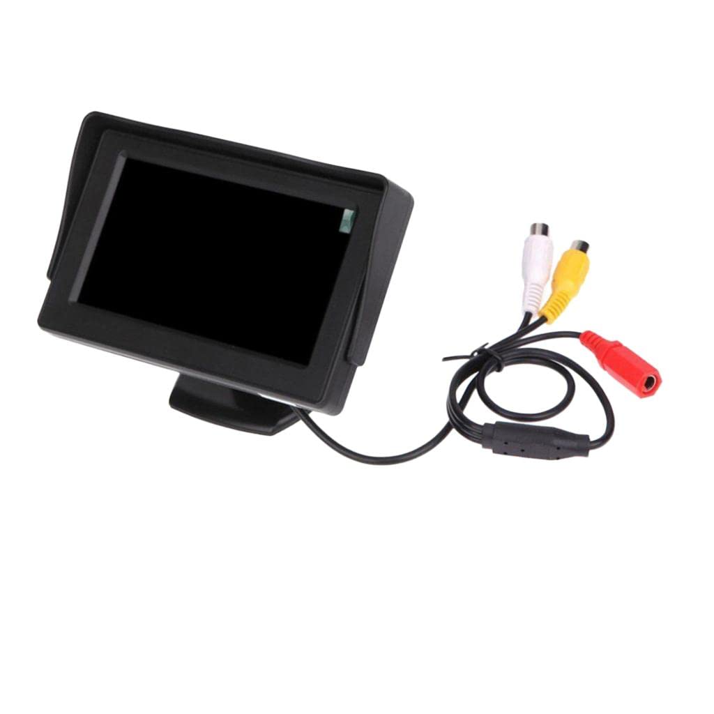 Autotrends Combo of Car Rear View Kit and TFT LCD Monitor with Car Reversing Camera