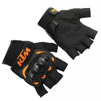 Bike Riding Half Finger KTM Gloves size M