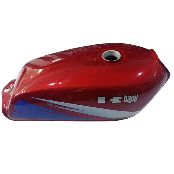 Ensons Petrol Tank for Kawasaki Bajaj 4S Champion KB4S Red