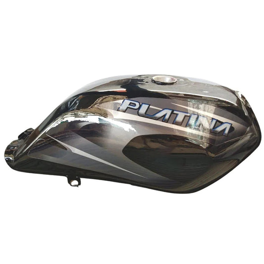 Petrol Tank for Bajaj Platina 125 (Black/Grey)