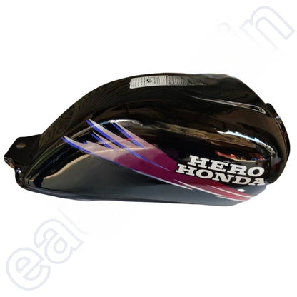 Petrol Tank for Hero Passion Old Model (Black/Pink)