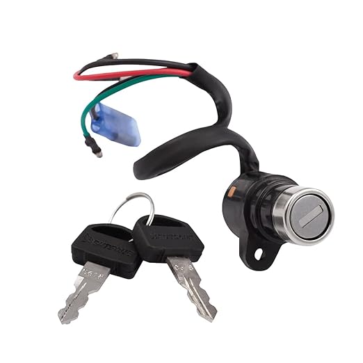 New Ignition Starter Key Lock Compatible With Hero Cd-100 / CD 100 SS