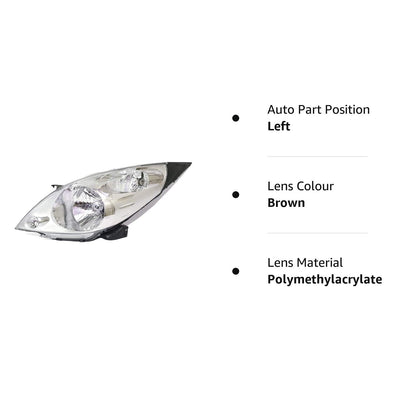 Chevrolet Beat Left Side Headlight Assembly, Brown