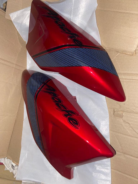 TVS Apache RTR 160 Fuel Tank Flap Cover ( Red & Blue )