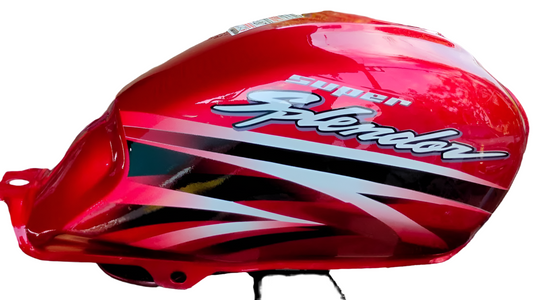 Hero Honda Super Splendor Petrol Tank (Red)