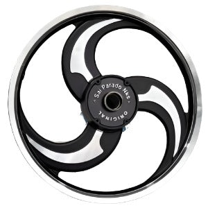 Parado Alloy wheels Classic single disc talwar with cnc inside