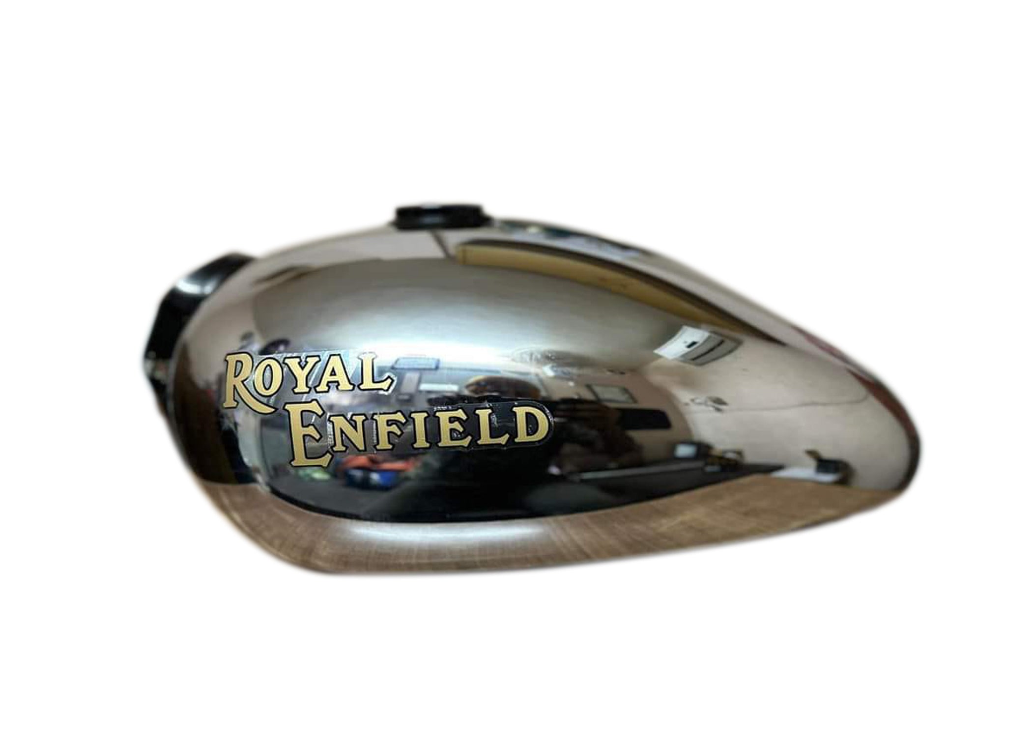 Royal enfield electra 350 cheap silver fuel tank price