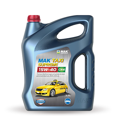 Mak Taxi Supreme 15W-40 Four Wheeler Lubricant (3.5 Litre)