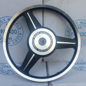 Parado Alloy wheels Classic single disc Mercedes CNC full black with cut