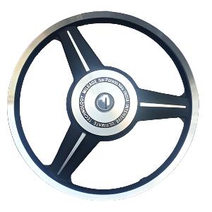 Parado Alloy wheels Classic single disc Mercedes CNC full black with cut