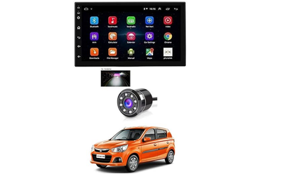 AYW 7Inch Android Double Din Screen and Camera for Alto K10 Universal for All Models