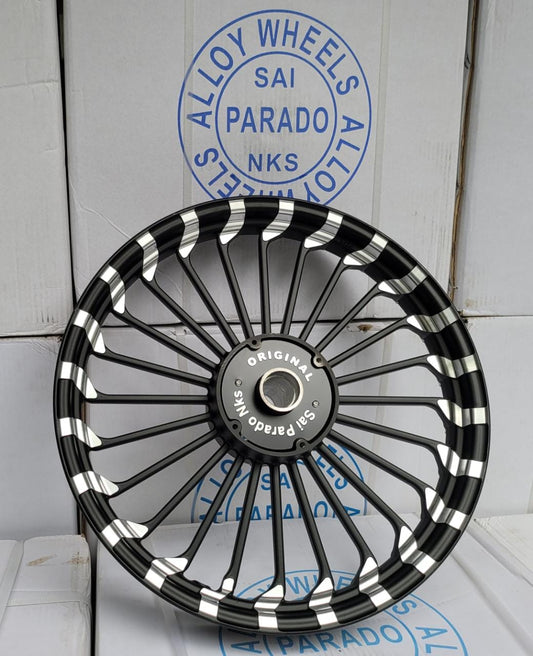 Parado Alloy wheels double disc 25 spokes