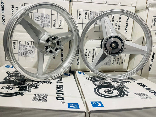 Mercedes Silver Alloywheel For New Classic Reborn Double Disc