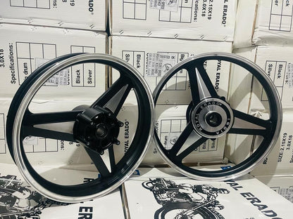 Mercedes Black Alloywheel For New Classic Reborn