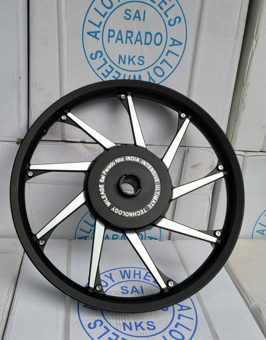 9 Spokes Model Alloywheel For Double Disc