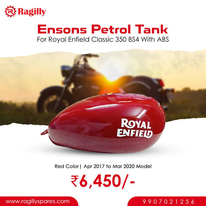 Petrol Tank for Royal Enfield Classic 350 BS4  With ABS | 1