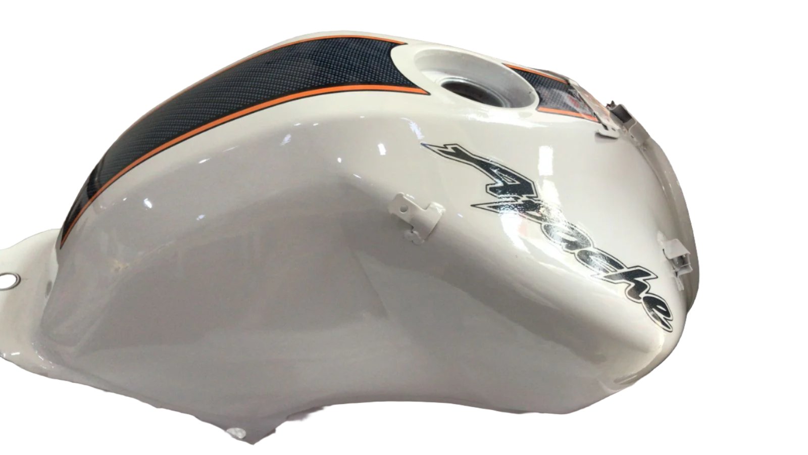 TVS Apache RTR 160 Fuel Tank White ragillyspare