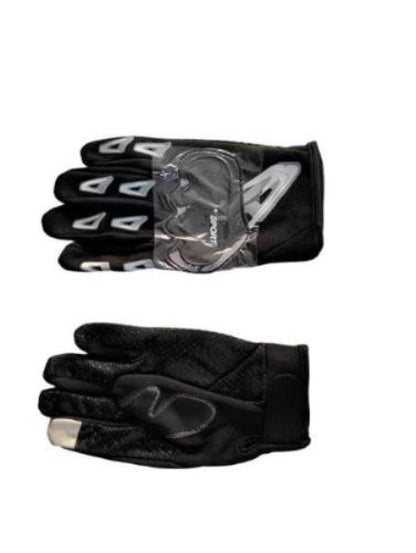 SPORT BLACK  MOTORCYCLE RIDING GLOVES FOR MEN Full Finger