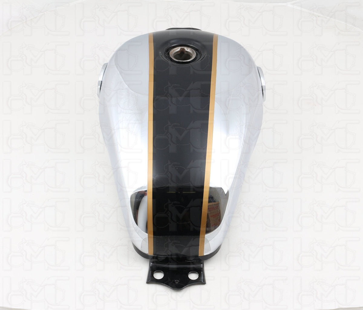 Royal Enfield FUEL TANK CHROME GLITTER AND DUST OEM ragillyspare