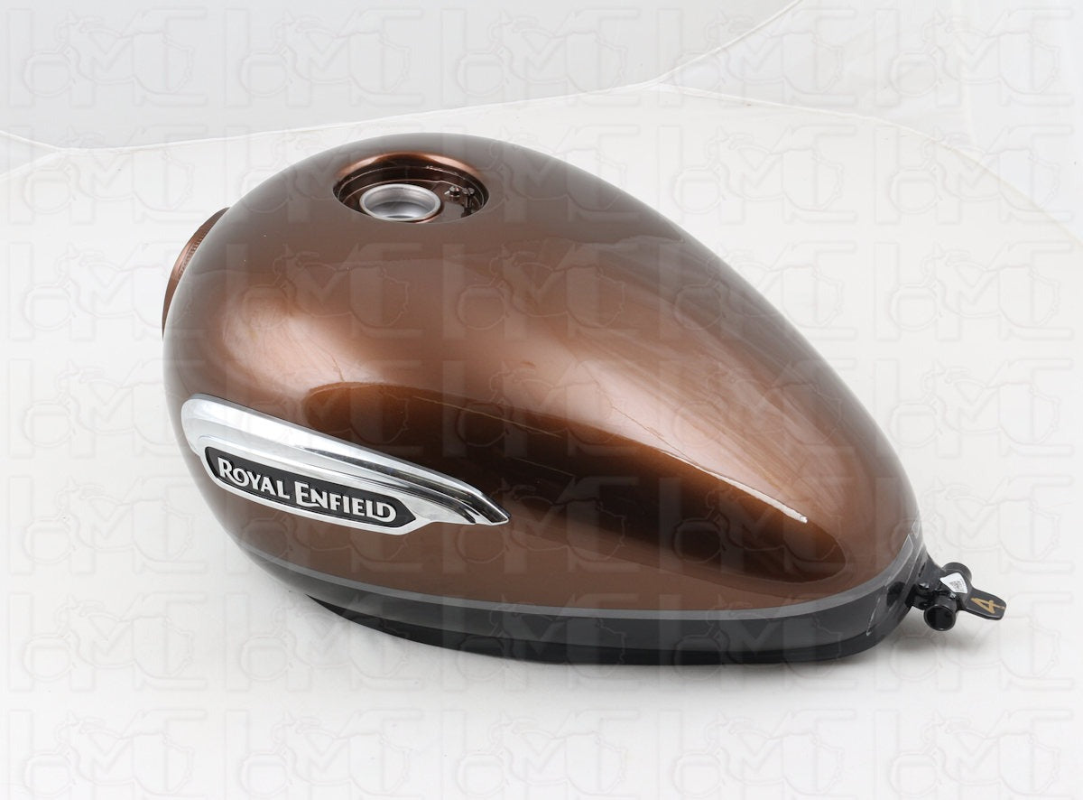 BULLET FUEL TANK WITH STICKER-SUPERNOVA BROWN