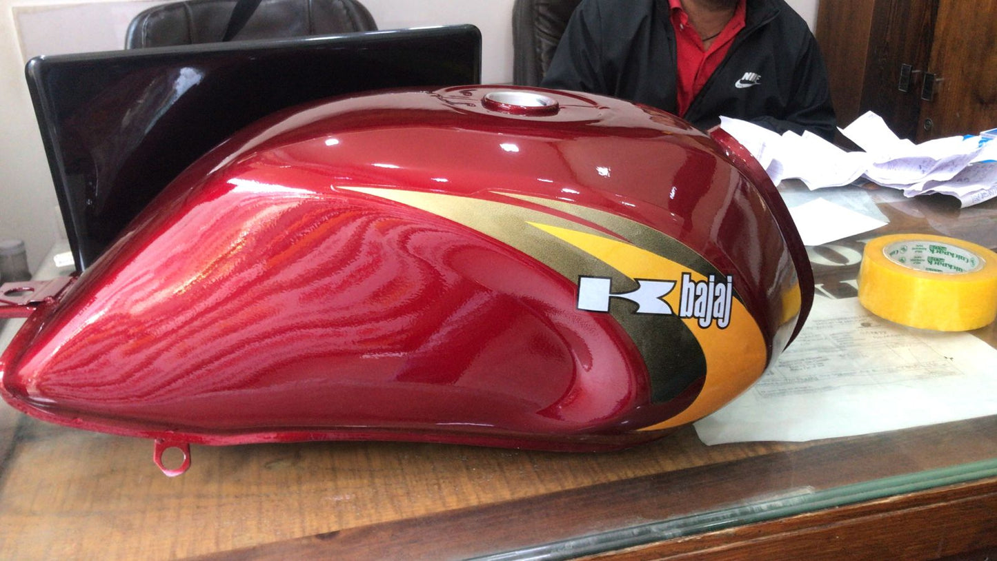 Petrol Tank for Bajaj Caliber 115 (Red )