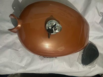 Fuel Tank of Royal Enfield Bullet Electra , Model Yr 2009 - 350cc - Tank , Mono, Lock & Pad (OEM)