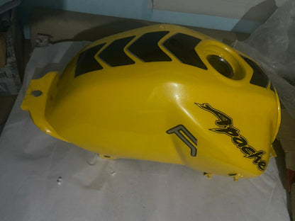 TVS Apache Petrol 160/180  Fuel Tank (Yellow)