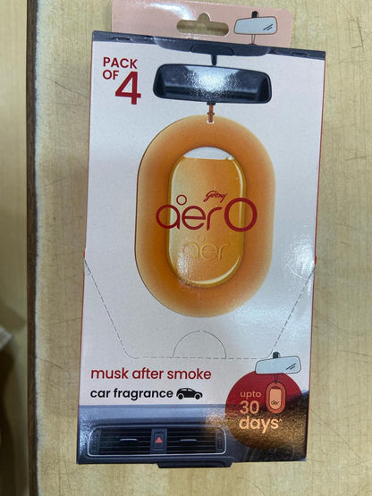 Aer Car Air Freshener of Godrej  ( Hanging type Pack of 4 )