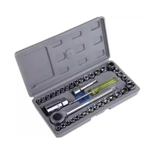 Device 40 in 1 Pcs Hex Wrench Tool Screwdriver and Socket Kit Set