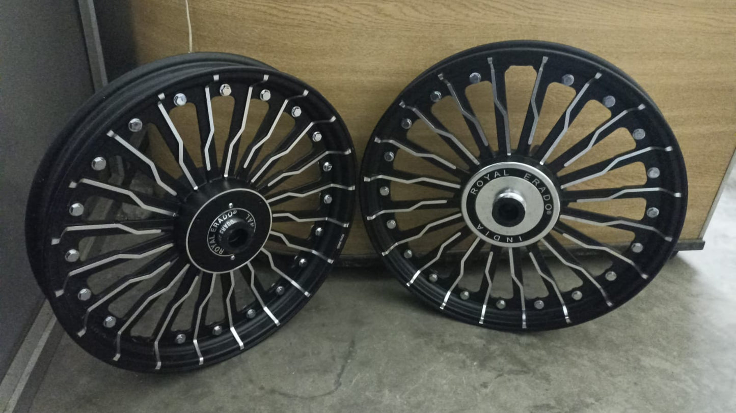 Royal Enfield BULLET PETROL ALLOY WHEEL 350 CLASSIC - Double Disc