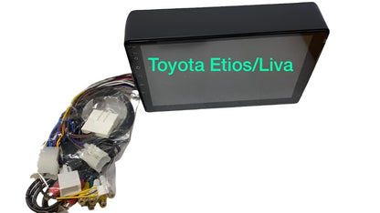 Modrive Toyota Etios/Liva Android Player - Modorwy 9 Inch Android System for Toyota Etios Liva 2/32GB,HD Car Camera,Frame & Socket Car Stereo  (Double Din)