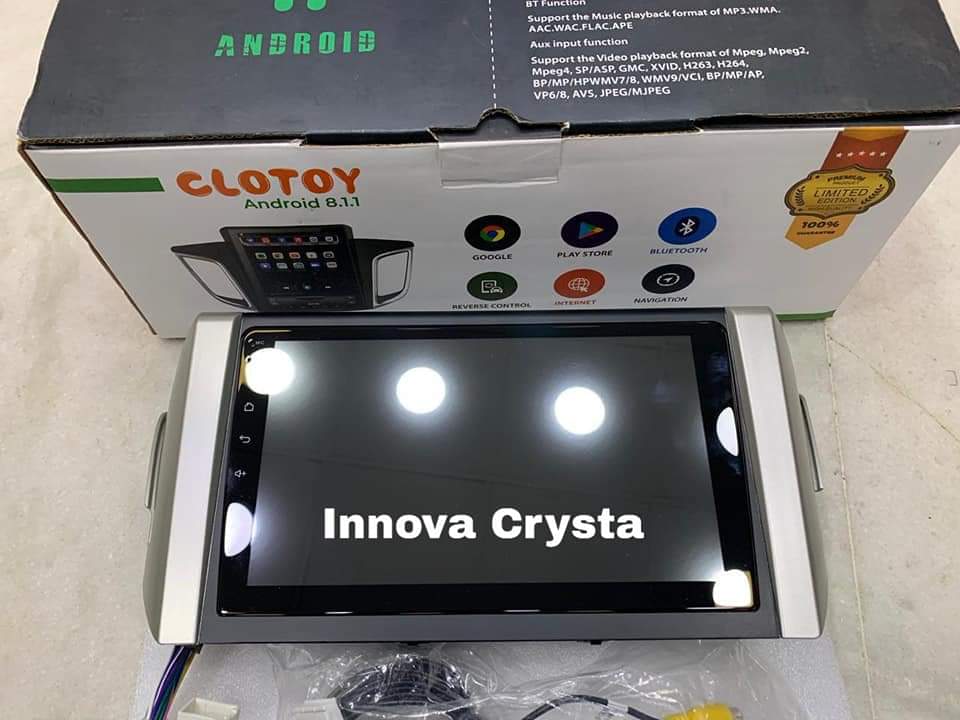 Modrive Innova Crysta Android Player - Toyota Innova Crysta Android Car Specific Infotainment System