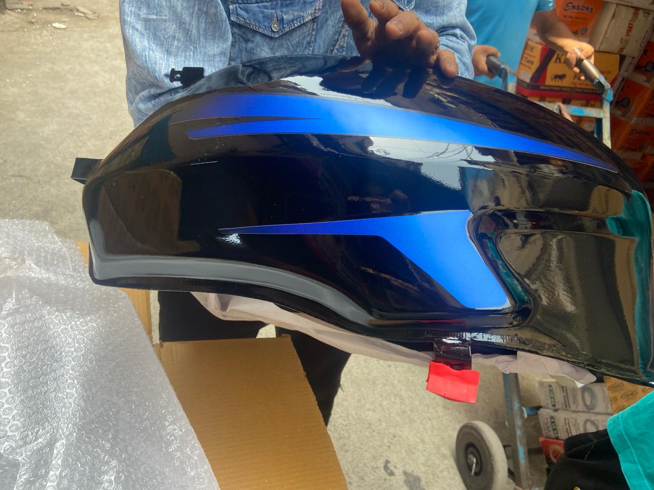 Bajaj Pulsar Petrol Fuel Tank 150cc ( Black & Blue )