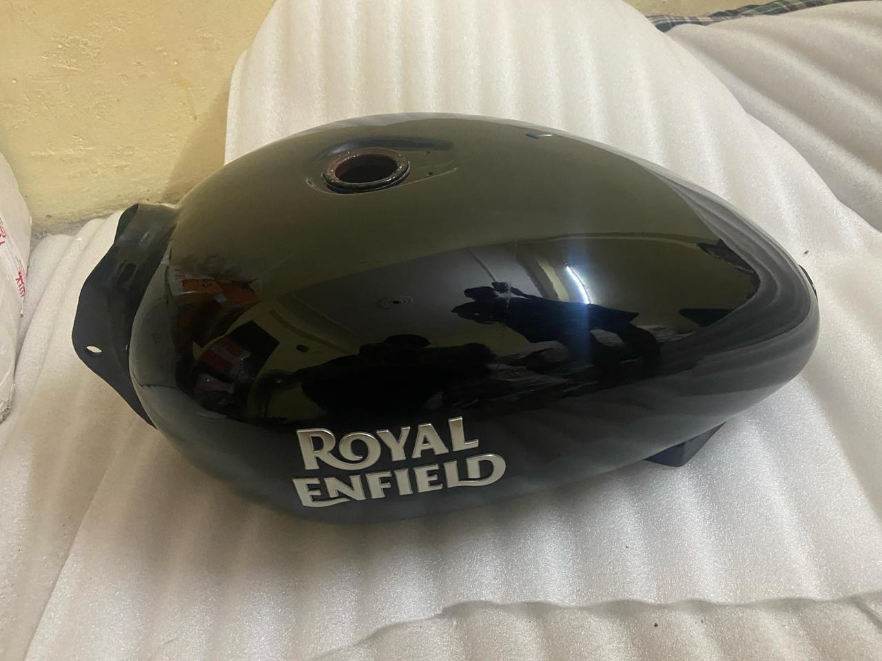 Royal Enfield  Electra Black Petrol Fuel Tank