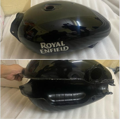 Royal Enfield  Electra Black Petrol Fuel Tank