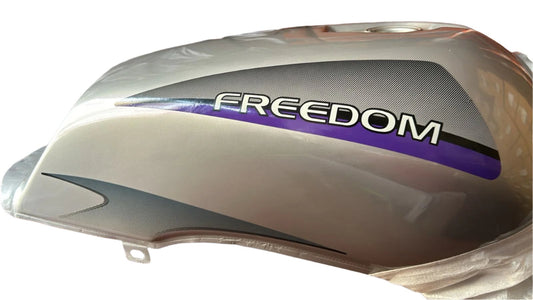 Petrol Tank for LML Freedom ( Silver / Blue )