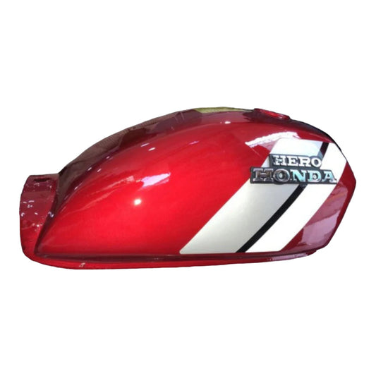 Hero Honda CD100 / CD100SS Petrol Tank ( Red & White )