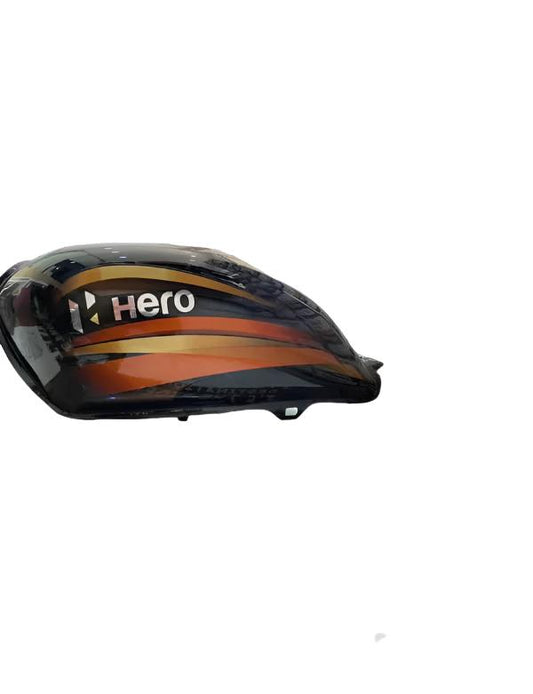 Steel Hero Splendor Petrol Tank ( Light Red & Black)